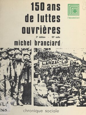 cover image of 150 ans de lutte ouvrière